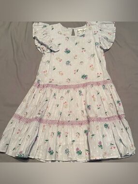 Lucky Jade lavender floral dress